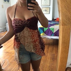Gauzy fairy halter top